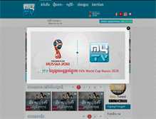 Tablet Screenshot of mytv.com.kh